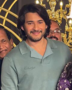 Mahesh clicked at a function