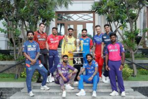 ipl trophy photoshoot